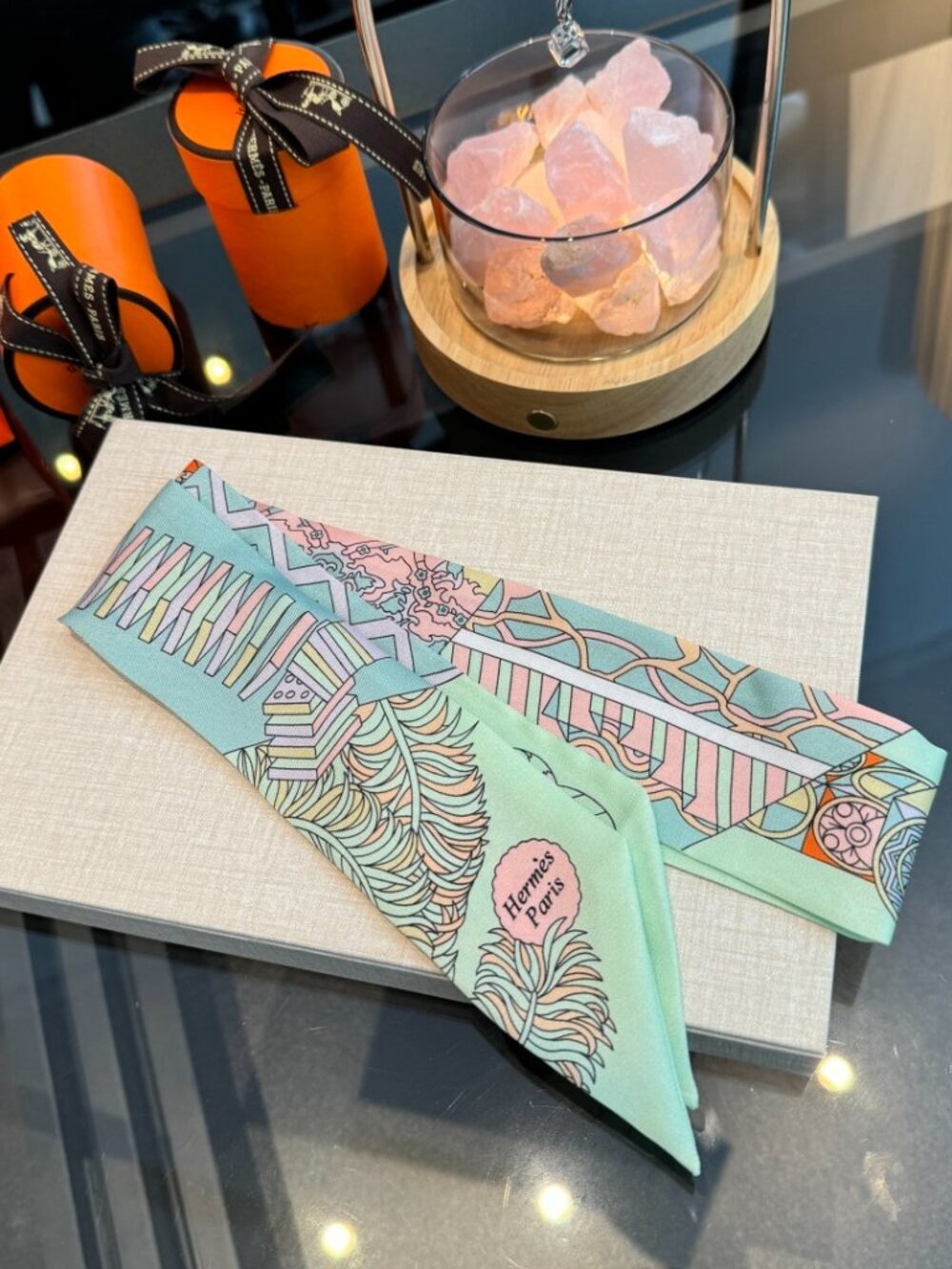 Hermes Twilly Scarf - Picture 2 of 8